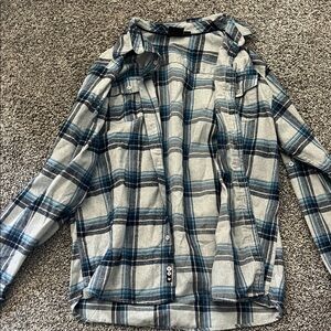 Women’s Blue MI Flannel